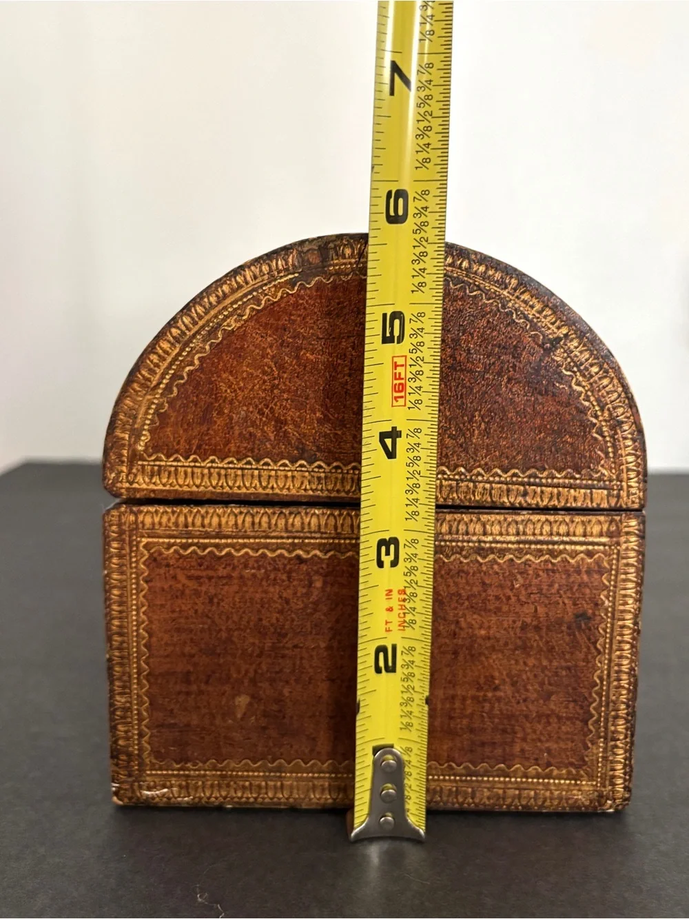 Vintage Italian Hand Painted Wood Box